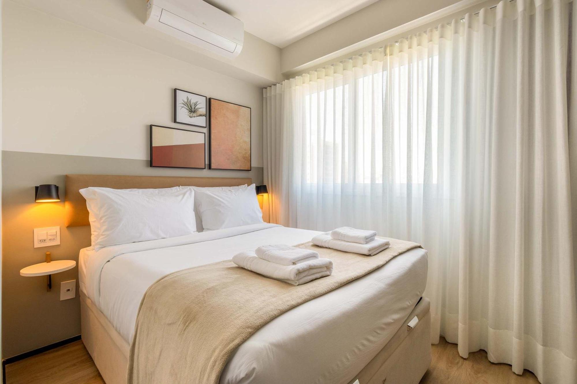 Apartamento Bhomy V Romana - 7min Do Allianz Parque Rm134 *